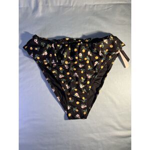 NWT Victoria's Secret Swim Ruffled High-Waisted Bottoms